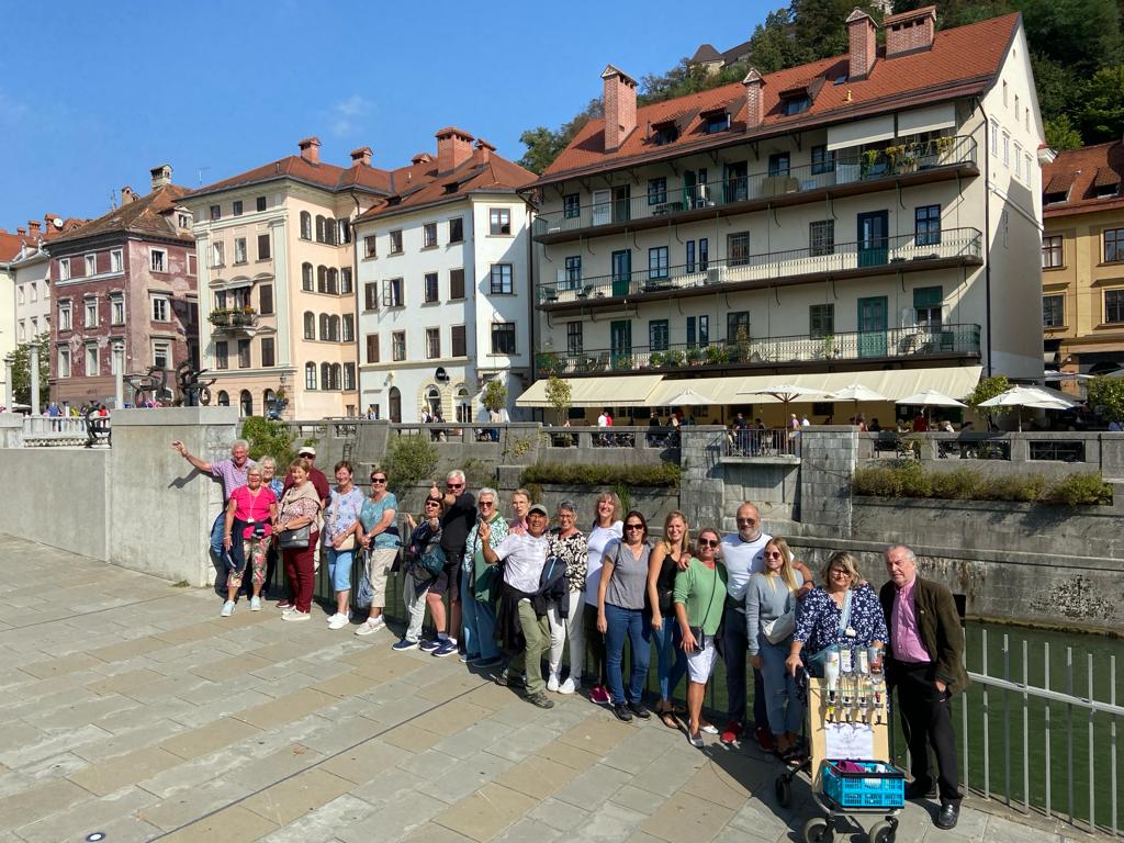 Kulturelles Abenteuer. Volksbühne Übersee in Bled und Ljubljana