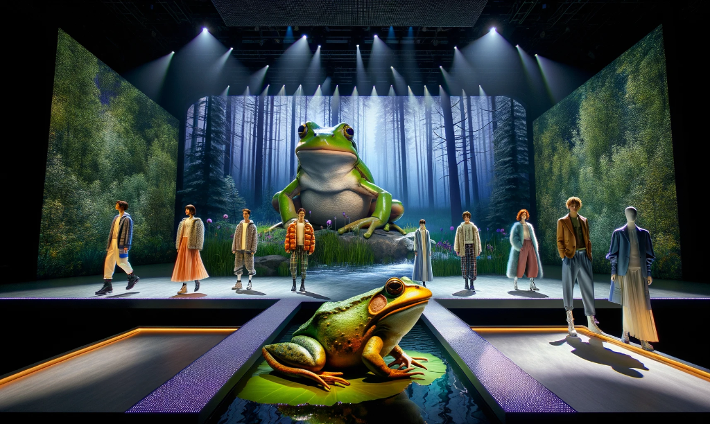 „Kiss no Frog“ auf der Volksbühne Übersee. Chaos garantiert