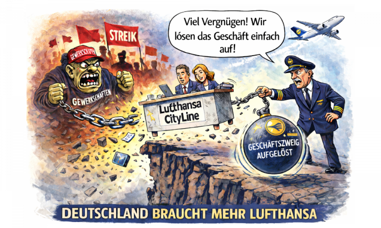 Gewerkschafts-Schock