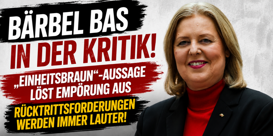 Der „Einheitsbraun“ Skandal. Bärbel Bas unter Beschuss. einheitsbraun skandal 1