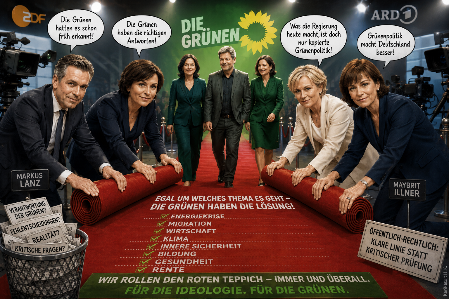 grünen schock