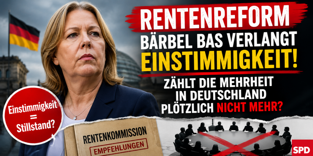 RENTENHAMMER! Bärbel Bas Rentenreform sorgt für Empörung – Zählt die Mehrheit in Deutschland plötzlich nicht mehr? Bärbel Bas Rentenreform