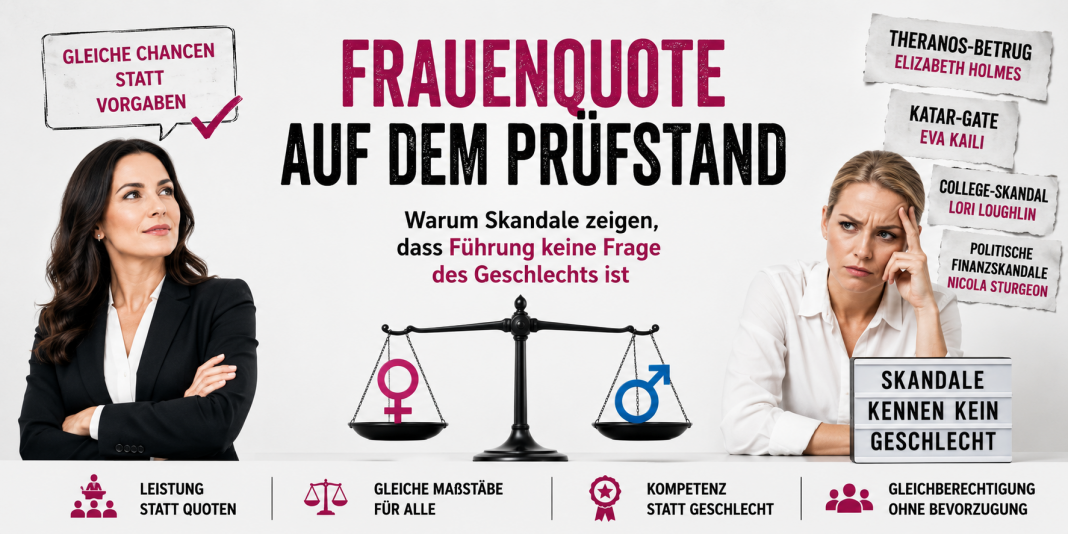 Frauenquote in der Kritik! Warum Skandale zeigen, dass Führung keine Frage des Geschlechts ist frauenquote