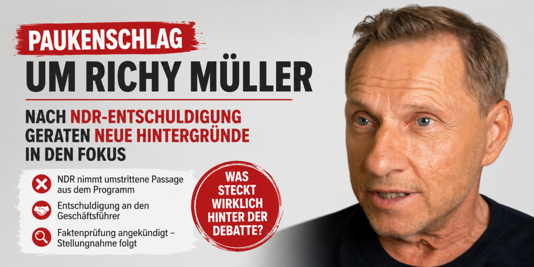Paukenschlag um Richy Müller! Nach NDR-Entschuldigung geraten neue Hintergründe in den Fokus paukenschlag um richy müller