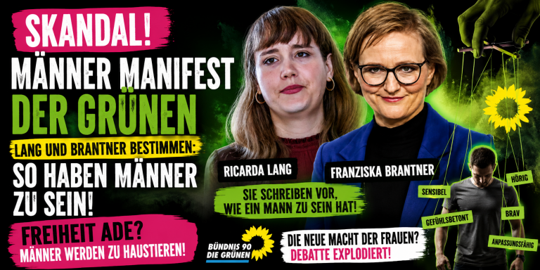 Männer Manifest der Grünen