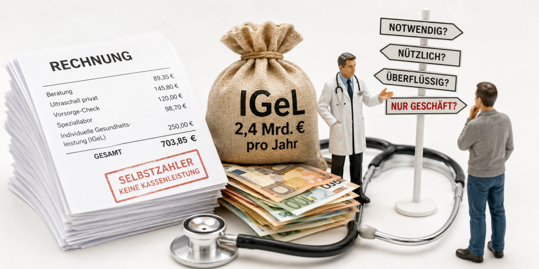 Explosives Geschäft mit der Gesundheit. Was erlauben sich eigentlich manche Ärzte? geschäft mit der gesundheit