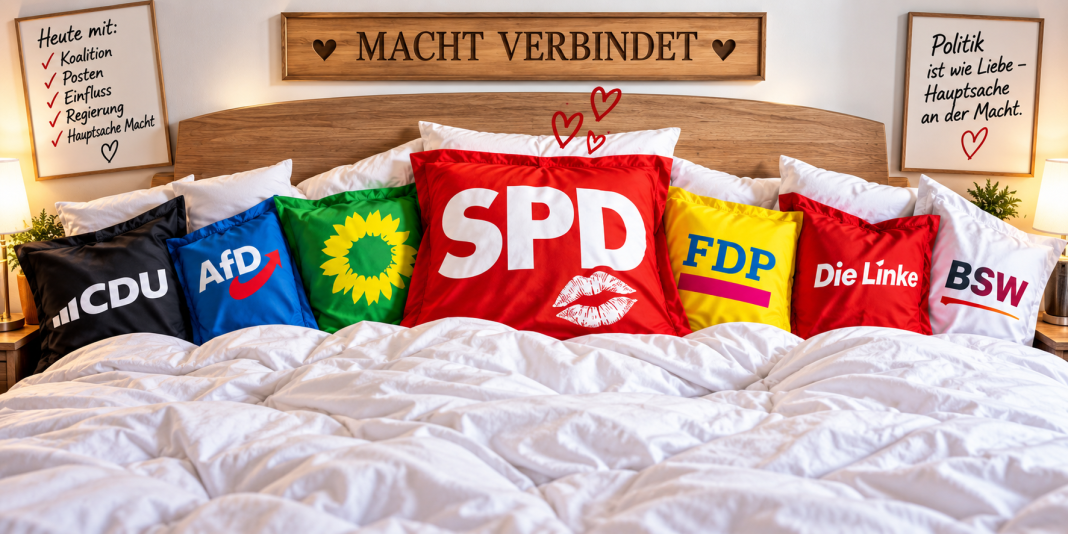 Schamlose SPD-Machtpolitik. Hauptsache regieren, egal mit wem! SPD-Machtpolitik