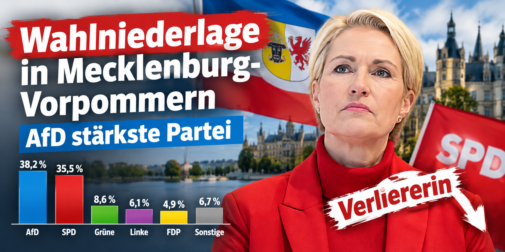 Wahlverliererin Schwesig